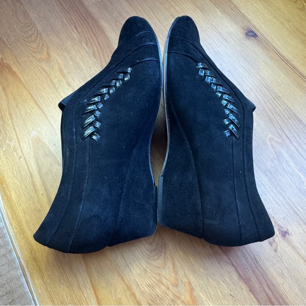 Anita black suede shoes size 6.5 - Picture 8 of 11